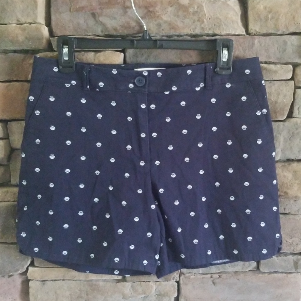 Talbots Seashell Pattern Shorts.
